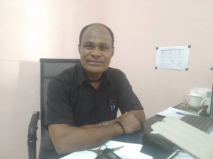 Xefe Departementu Asaun Sosial Munisípiu Baukau, António do Nasimento Alves, ko&#039;alia hela ba www.tempotimor.com, iha kna&#039;ar fatin vila nova Baukau, kinta (20/01).