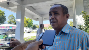 Sekrétariu Jerál Konsellu Vetéranu Munisípiu Baukau, Manuel da Costa Soares ko’alia hela ba media sira iha Baukau, kuarta (15/12).