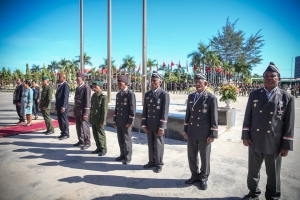 Veteranus sira no familia herois sira ne&#039;ebe atu simu kondekorasaun husi Prezidente da Republika, Francisco Guterres &#039;Lu-Olo&#039; iha hela formatura durante selebrasaun aniversariu Restaurasaun Independencia ba 17, iha Palasiu PR Ai Tarak Laran, (20/05)
