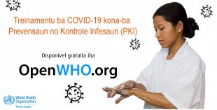 WHO presents new course in Tetum on preventing COVID-19