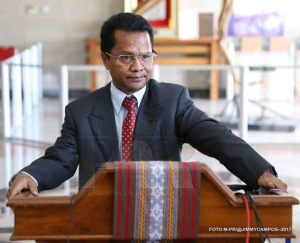 Prezidente Parlamentu Nasionál (PPN) Aniceto Longuinhos.