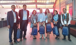 Delegasaun Timor Leste nian foto hamutuk