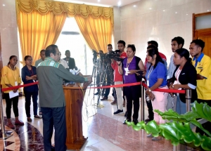 Primeiru Ministru, Taur Matan Ruak ko&#039;alia hela ba Jornalista sira hafoin sorumutuk ho Prezidenti da Republika, Francisco Guterres Lu Olo iha palasiu PR, Dili (07/11)
