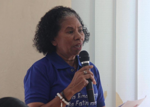 Primeira Vise Diretora Yayasan Hak, Filomena Barros.