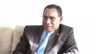 Ministru Justisa (MJ), Manuel da Costa Carcéres.