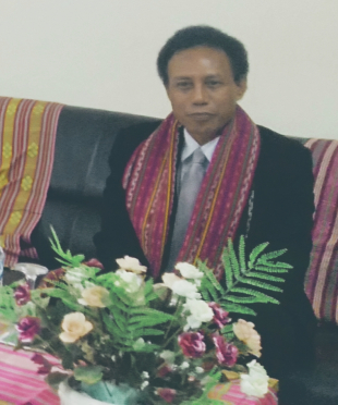 Ministru koordenador Assuntu Ekonomia Joaquim Amaral partisipa iha seremonia asina akordu entre IADE, SERVE no Klibur Fundasaun IOB iha Mandarin segunda (24/8)