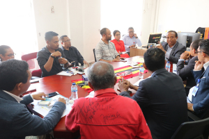 MAPKomS, Francisco Jeronimo lidera hela dialogu hodi buka solusaun ba petisaun husi jornalista nain 31 kontra Kongresu ne&#039;ebe halo husi KI hamosu violasaun ba artigu sira husi Lei KomSos