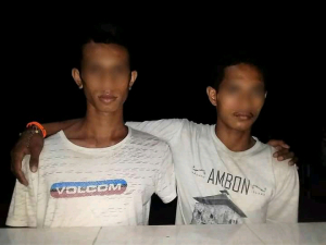 Membru GAM na&#039;in-2 ne&#039;ebé hetan kapturasaun husi Unidade Patrimanetu Fronteira (UPF) ho F-FDTL iha fronteira rai entre Timor-Leste ho Indonézia, tersa (2/11).