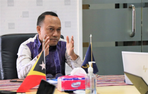 Ministru Obras Públikas (MOP), Abel Pires da Silva.