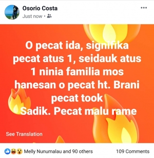 SEKJEN Ameasa, Kuadrus FRETILIN Sadik
