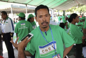 Vise Xefe Bankada Congresso Nacionál de Reconstrução de Timor (CNRT), Patrocino Fernandes.