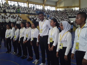 Estudante UNTL sira tuir hela orientasaun iha GMT Dili