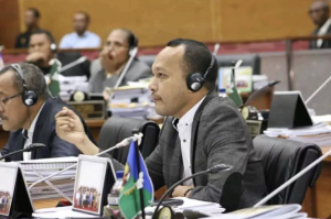 Prezidente Komisaun E trata asuntu Infraestrutura, iha Parlamentu Nasionál (PN), deputadu Abel Pires.