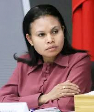 Vise Primeira Ministra no ministra solidaridade Sosiál no Inkluzaun, Armanda Berta dos Santos.