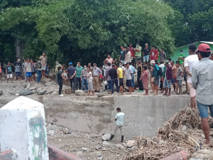 PM Taur Matan Ruak ho Vise PM Jose Reis observa ponte Taibese, Tersa (6/4)