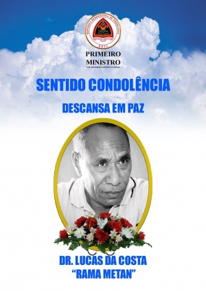 PM  Hato’o Sentidu Kondolénsia Ba Dr. Lucas da Costa   