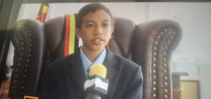 Estudante Octaviano Domingos da Costa Fatima ne&#039;ebé asumi hela kargu nu’udar Prezidente Autoridade Munísipiu Baukau, durante óras haat nia laran, kurta (01/06).