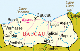 Mapa Baukau