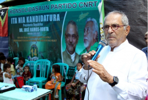 Kandidatu Prezidente Repúblika (PR), José Ramos Horta.