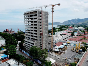 Edifisiu Dili Financial Business Center (DFBC) ne&#039;ebe konstrui iha Kolmera.