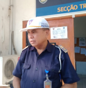 Komandante Tránzitu Munisípiu Díli, Inspetór Domingos Sarmento Gama.