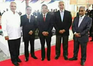 Lider Nasionál sira foto hamutuk iha tempu balun ba kotuk.