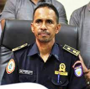 iretór Jerál Servisu Migrasaun, Superintendente Asistente, Luis Soares Barreto.