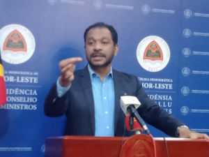 Ministru Prezidensia Konsellu Ministru (MPKM), Fidelis Leite Magalhães.