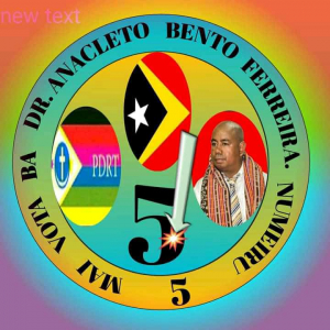Kandidatu Prezidente Repúblika (PR) períodu 2022-2027 husi partidu Demokrátika Repúblika de Timor (PDRT), Anacleto Bento Ferreira.