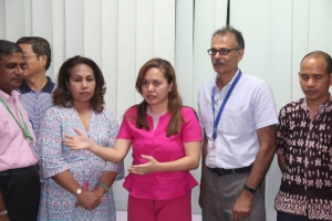 Ministra Saude Interina, Élia António de Araújo dos Reis Amaral 