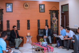 inistru Obras Públika (MOP), Samuel Marçal hala’o enkontru ho reprezentante  JICA iha Timor-Leste.