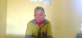 Diretor EBC Jeremias Soares ko&#039;alia ba Tempo Timor iha nia kna&#039;ar fatin iha Covalima, Tersa (16/2)