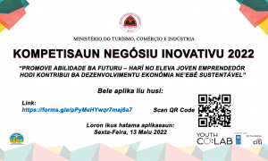 informasaun ne&#039;ebe fo sai ba joven kreativu sira iha Timor-Leste laran tomak. 