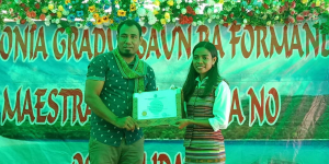Graduada husi CTID simu hela sertifikadu iha Baukau, kinta (25/11).