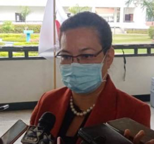 Ministra Negósiu Estranjeiru no Kooperasaun (MNEK), Adaljiza Albertina Xavier Reis Magno.