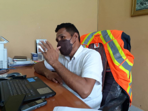 Diretór Obra Públika Munisípiu Baukau, Pedro Alexandre Guterres Pereira.