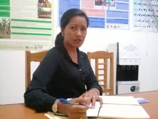 Diretora Nasionál Veternária (DNV), Joanita Bendita da Costa Jong.