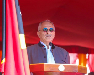 Prezidente Repúblika (PR), José Ramos Horta.