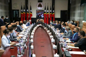Reuniaun Konsellu Ministru sira iha Palasiu Governuj.