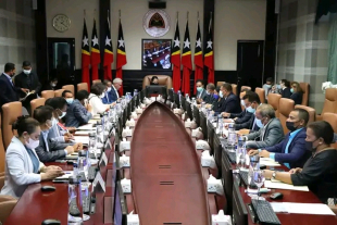 Reuniaun Konsellu Ministru sira iha Palasiu Governuj.