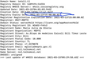 Website Tatoli.IP. La Funsiona, Tanba Re-atualiza Bá Domain