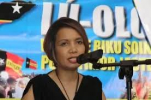 Prezidente Partidu Trabalista Timorense, Angela Freita.