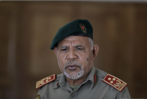 Xefe Estadu Maiór Jenerál FALINTIL-Forsa Defeza Timor Leste (F-FDTL), Tenente Jenerál Lere Anan Timur.