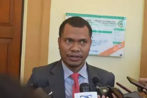 Sekretáriu Estadu Juventude no Desportu (SEJD), Abrão Saldanha &#039;Nokosiku&#039;.