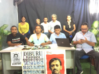 Sosiedade Sivíl Protesta Horta Kondekora  Jenerál TNI Reformadu Hendropriyono