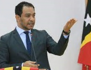 Ministru Prezidénsia Konsellu Ministru (KM),  Fidelis Manuel Leite Magalhães.