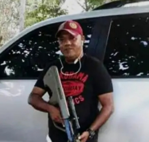 Matebian membru Unidade Batalliaun Ordén Públika (BOP), Venançio Menezes.