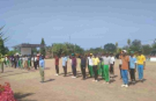 Ekipa sira ne&#039;ebé halo hela preparasaun ba loron 28 Novembru tinan 2021 iha Baukau, kinta (21/10).