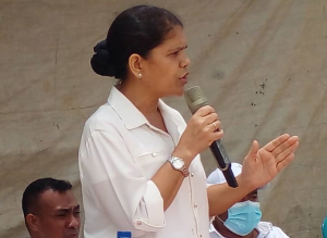 Kandidata Prezidente Repúblika (PR) Independente Períodu 2022-2027, Isabel da Costa Ferreira.