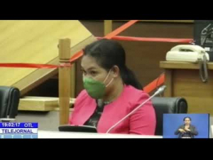 Prezidente Grupu Feto Parlamentares Timor-Leste (GMPTL), Deputada Lídia Norberta dos Santos Martins 